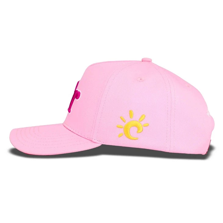 Pink Letter Baseball Cap